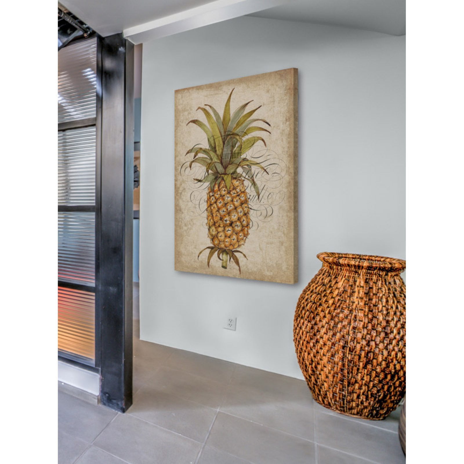 Marmont Hill ''Pineapple Study II'' Painting Print on Wrapped Canvas