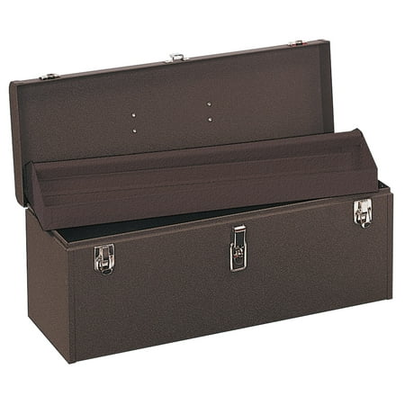UPC: 0024821022195 | Kennedy 24   Professional Tool Boxes  24 1/8 W x 8 5/8 D x 9 3/4 H  Steel  Brown Wrinkle