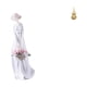 thumbnail image 1 of Figura de niña, estatua de escritorio, adorno de resina y latón, escultura de tortuga marina, calabaza, decoración Feng Shui, ideal para oficina,, 1 of 8