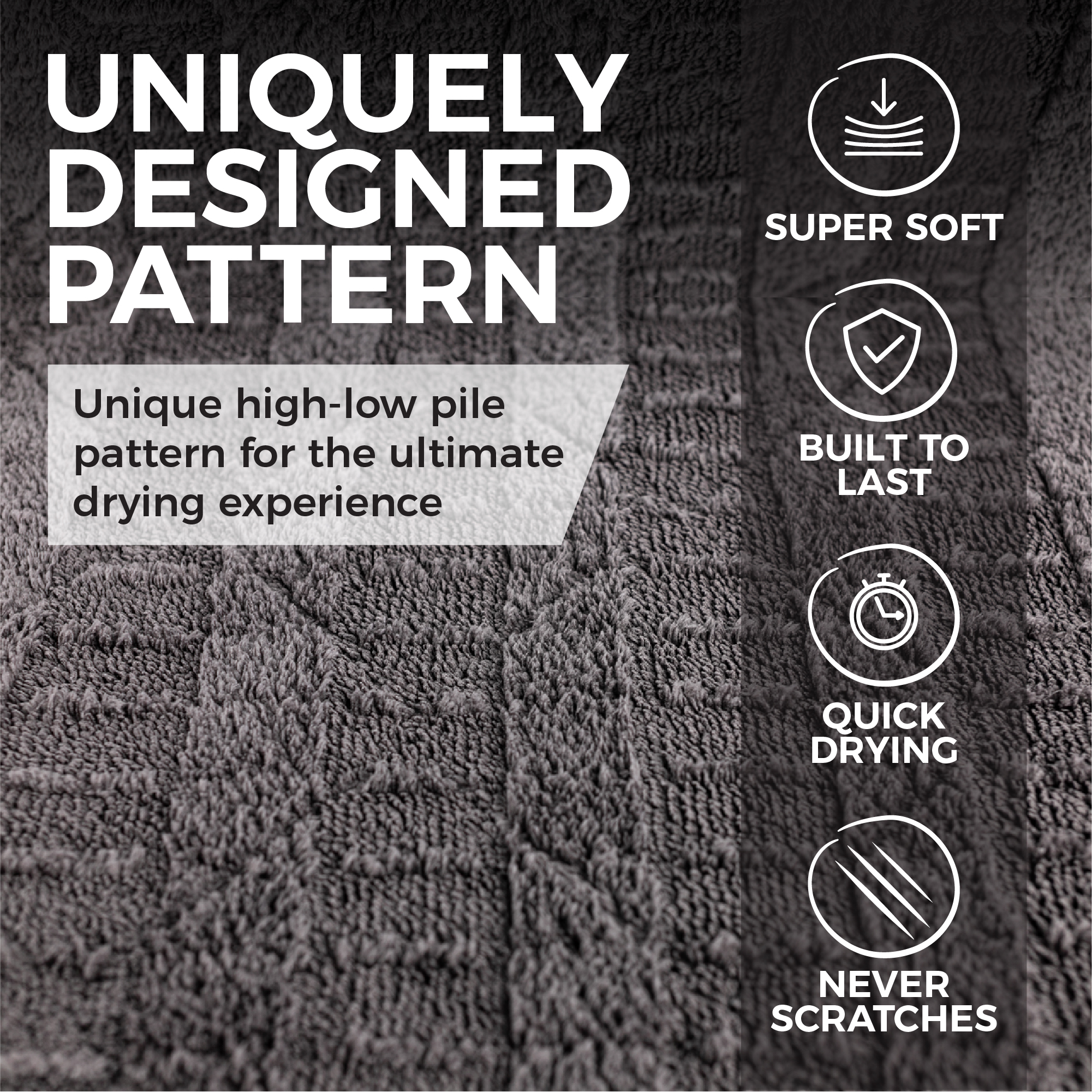 The Rag Company Gauntlet Microfiber Drying Towel, 3-Pack photo 5
