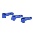 thumbnail image 1 of 25T Aluminum Servo Horns, RC Servo Horns Precise Design Easy Install Decorative  For 1/8 1/10 RC Car Blue, 1 of 8