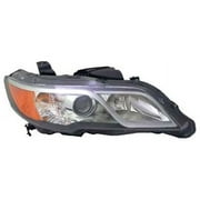 Replacement Eagle Eyes HD619-B101R Passenger Side Headlight For 13-15 Acura RDX