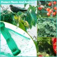 thumbnail image 3 of 39 x 13 Feet Plastic Garden Netting Turquoise Reusable Protective Barrier Deer Animals Trellis Vegetables Cover Bird Net, 3 of 5