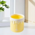thumbnail image 1 of Feltree Plain Desktop Rocking Lid Small Trash Can Living Room Coffee Table Basket Household Table Mini Trash Can, 1 of 8