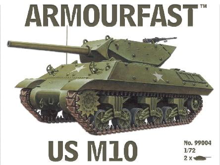 Armourfast 1/72 M10 US Tank Destroyer # 99004 