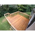 thumbnail image 4 of #1 Deck Premium Semi-Transparent Outdoor Wood Stain and Sealer in One - Water Based Wood Stain for Decks, Fences, & Siding - 1 Gallon (Cedar), 4 of 4