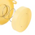 thumbnail image 2 of Suodoka Greek Yogurt Strainer Maker with Lid, Fine Mesh Yogurt Filter for Homemade Thick Greek Yogurt, Kitchen Gadget Round, Yellow, 5.3 inches / 13.5 cm, 2 of 9