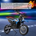 thumbnail image 7 of Tookss 36V Electric Motocross Bike, Up to 17 MPH, Double Suspension, Manually Operated Double Brakes, Twist Grip Throttle, 7 of 7