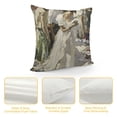 thumbnail image 4 of YINGXI Joaquin Sorolla Throw Pillow Covers Mending The Sail Decorative Cushion Cases for Couch Living Room 24x24in, 4 of 5