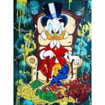 thumbnail image 1 of Disney-Kit de pintura de diamantes de polvo de hadas del Pato Donald, grafiti, tesoro de dinero, mosaico hecho a mano, regalo artístico, 1 of 4