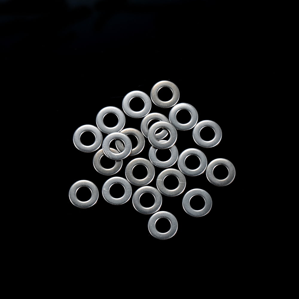 EG/_ AM/_ EG/_ 105Pcs 6 Sizes Durable Stainless Steel Flat Washer Gasket Assortment