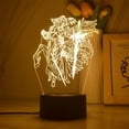 thumbnail image 1 of Luz nocturna LED 3D Jujutsus Kaisens Mlynars que cambia de color, 1 of 1