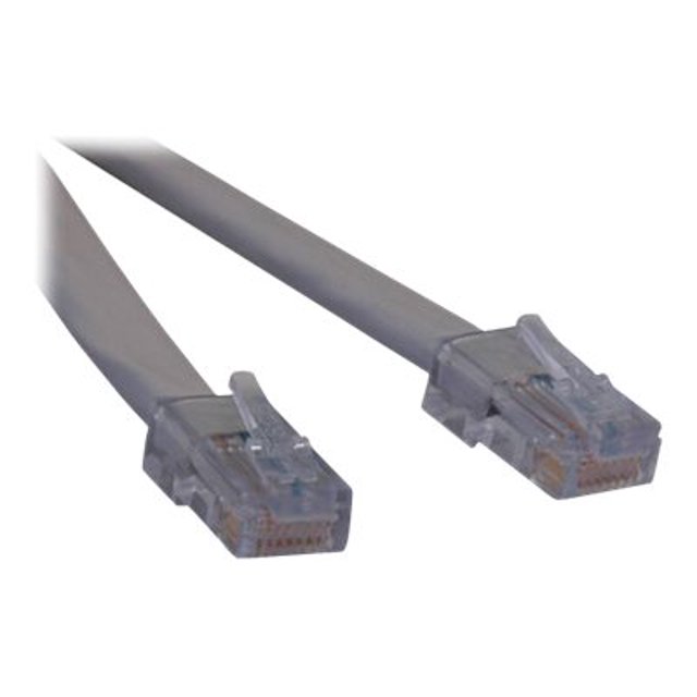 Eaton Tripp Lite Series T1 Shielded RJ48C Ethernet Cable (RJ45 M/M), 10 ft. (3.05 m) TAA - Patch cable - RJ-48C (M) to RJ-48C (M) - 10 ft - shielded - beige
