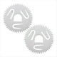 thumbnail image 1 of Piezas 5304469403 Engranaje de Accionamiento para Máquina de Hielo de Refrigerador. Accesorios para Máquina de Hielo. N.° de Pieza: AP4368872,08000251,08001248,3001584., 1 of 5
