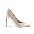 thumbnail image 2 of Zhabtuc Women Sexy High Heels Pointed Toe Stiletto Heels Closed toe Pumps Slip On Heels Prom Shoes Nude Size 7, 2 of 7