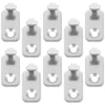 thumbnail image 7 of Raindrops 20pcs Heavy Duty Hangers Hook Stainless Steel Wall Hooks For Picture Frames Mirrors Key Bags Home And Office Organization Silver, 7 of 7