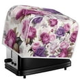 thumbnail image 5 of Yuyamidu 2 Slice Toaster Cover Rose Bread Maker Machine Cover Stain Resistant Wide Slot Appliance Cover for Kitchen Home Decoration Anti Fingerprint and Dust Cover, 5 of 7