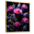 thumbnail image 2 of Designart "Majestic Purple Thistle III" Floral & Botanical Floater Framed Canvas Wall Art, 2 of 7