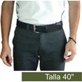 thumbnail image 1 of TALLA 40" CINTURON 100% CUERO, COLOR NEGRO, COSTURA NEGRA Y SIN FORRO VIK BELTS NEGRO CON COSTURA NEGRA Y SIN FORRO, 1 of 4