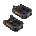 thumbnail image 4 of Pedales de bicicleta Pedales de bicicleta plegables Pedales de bicicleta de montaña negros Pedal de plataforma de ciclismo Accesorios de bicicleta Piezas de ciclismo 1 1, 4 of 5