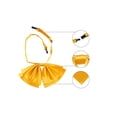 thumbnail image 3 of INSPIRE CHIC Nœud Papillon Pré-Noué pour Femme, Nœud Papillon, Sangle Ajustable, Cravates, Tour de Cou, Jaune Doré, Taille Unique, 3 of 5