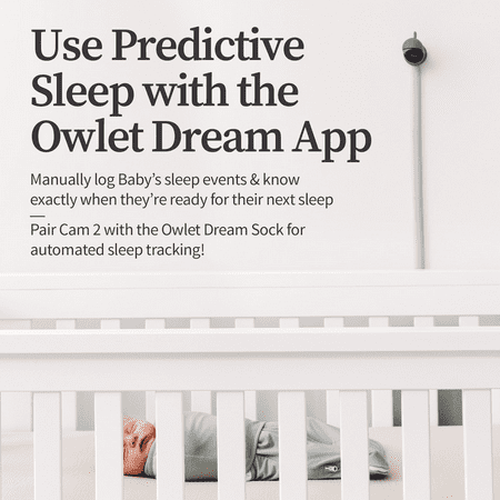 Owlet - Cam 2, HD Video Baby Monitor - Bedtime Blue