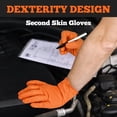 thumbnail image 4 of Guantes desechables TitanFlex Heavy Duty de nitrilo naranja, 6 ml, 4 of 9