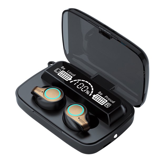M18 Auricular Bluetooth Inalámbrico Bluetooth 5.1 Led3 Pantalla Pantalla Digital Baja Latencia MABOTO espejo
