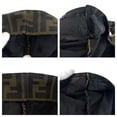 thumbnail image 5 of Pre-Owned FENDI Zucca handbag in brown canvas and leather with silver hardware, model... (Good), 5 of 10