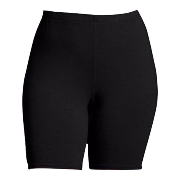 Toystoory Pantalones cortos de gimnasio sin costuras, mallas de entrenamiento, pantalones cortos deportivos para mujer, pantalones cortos de Uniforme atlético negro XXL
