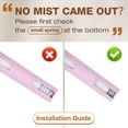 thumbnail image 4 of Humidificador portátil Daskternie Mini USB Cool Mist de 180 ml, color rosa, 4 of 8