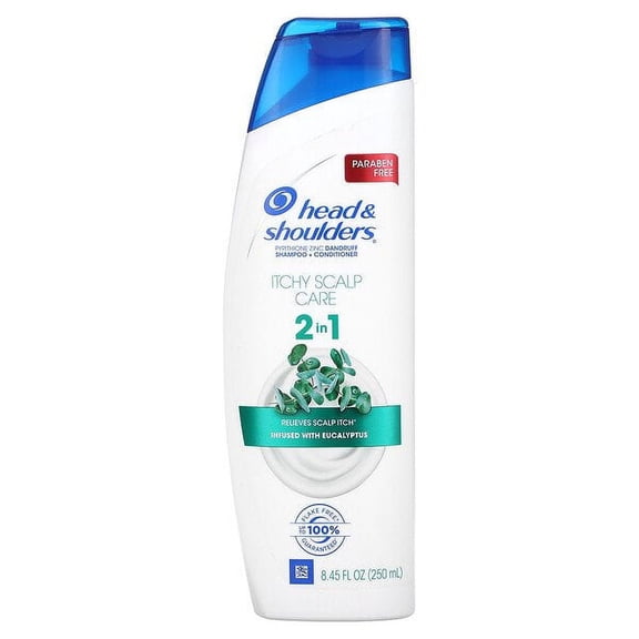 Head & Shoulders, Itchy Scalp Care, 2 in 1 Shampoo   Conditioner, Infused with Eucalyptus, 8.45 fl oz (250 ml)
