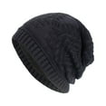 thumbnail image 2 of Babysbule Hats for Women Winter Men's And Women's Striped Fashionable Windproof Knitted Plush Thick Pullover Hat Warm Ear Protection Knitted Hat, 2 of 2