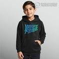 thumbnail image 2 of Boy's Fortnite Victory Royale Gradient Logo  Pull Over Hoodie Black Large, 2 of 9
