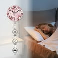 thumbnail image 4 of Battery Operated Decor Clocks Non-Ticking Silent Clocks Personalized Wall Clock with Photo for Bathroom,Office,Living Room-Beautiful Vintage Cherry Blossom Pattern On Pink Background(16inch), 4 of 4