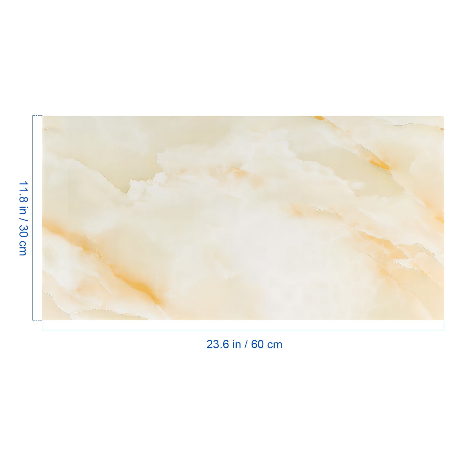 Toyandona 40Pcs Realistic Texture Decorative Wall Tiles for Kitchen and Bathroom