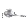 thumbnail image 3 of Kbndieu Kitchen Gadgets Stainless Steel Composite Bottom Package Bottom Frying Pan Induction Cooker Open Flame Universal 304 Stainless Steel Household Pan, 3 of 6