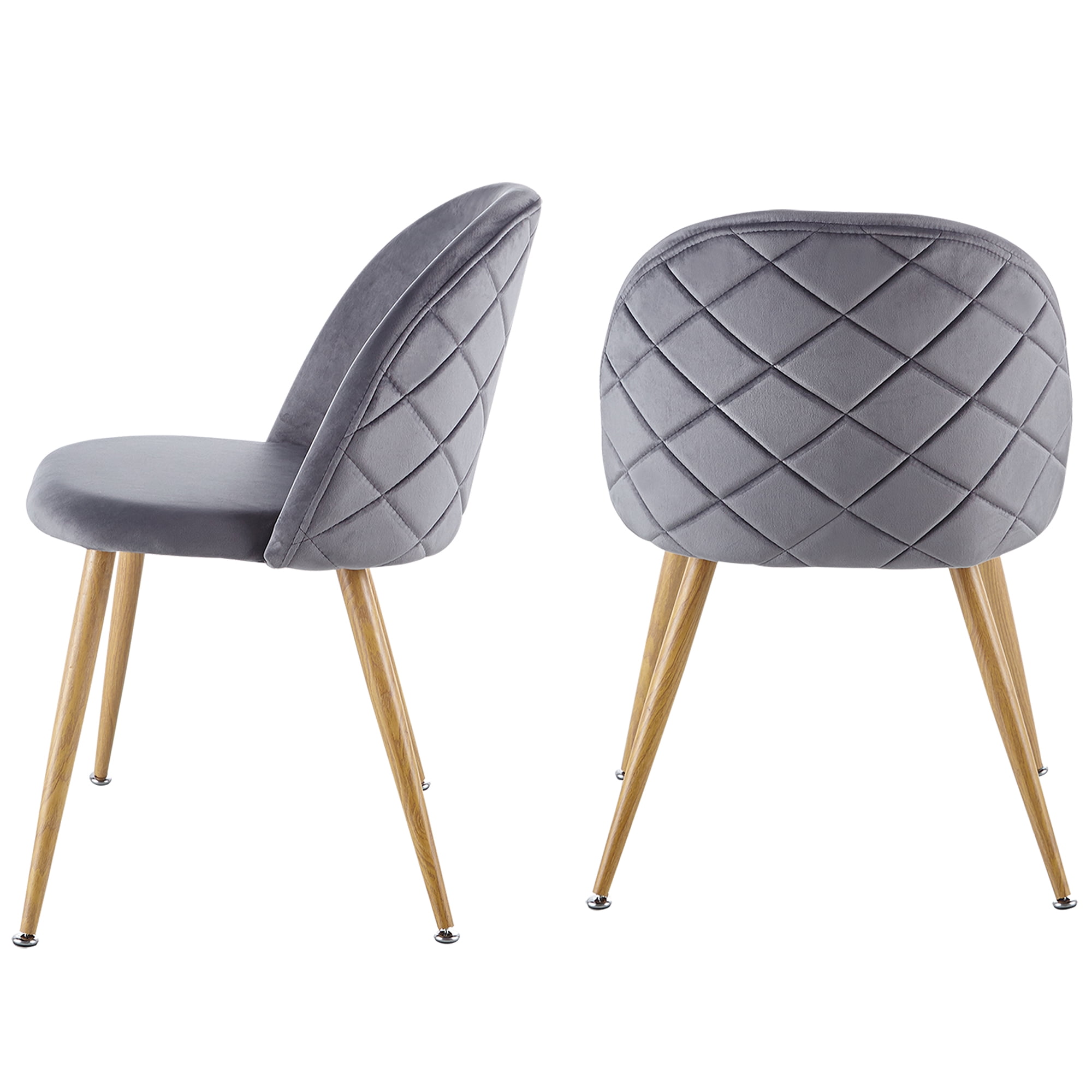 Kitchen Dining Chair Set of 2, 22.6'' x 20.5'' x 16'' Comfortable