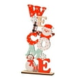 thumbnail image 2 of 2 Letreros Navideños De Madera Con Letras Decorativas Para Mesa, Para Dormitorio, Encimera, Escritorio, Bienvenida, 2 of 8