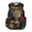 Oriental Tiger & Floral Print, variant on FUIALDOLG Star Moon Backpack with Front Pocket Lightweight Daypack, Large Capacity 17 Inch Kids School Bag for Middle School Travel Daily Commute
