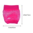 thumbnail image 4 of 12 pares Guantes sin dedos Guantes de malla cortos Street Dance Rendimiento Guantes Guantes de baile Disfraz FishNet Guantes Guantes de fiesta (color surtido), 4 of 5