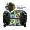 thumbnail image 4 of Balery Luggage Cover Cute Dogs Collage Print Suitcase Covers for Luggage Elastic Washable Suitcase Protector Fits 18-32 Inch Luggage-X-Large, 4 of 9