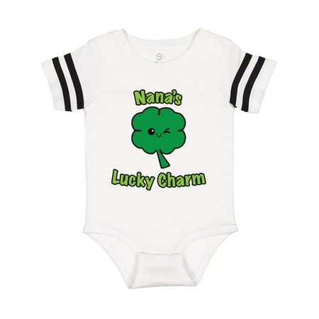 

Inktastic Nana s Lucky Charm Gift Baby Boy or Baby Girl Bodysuit