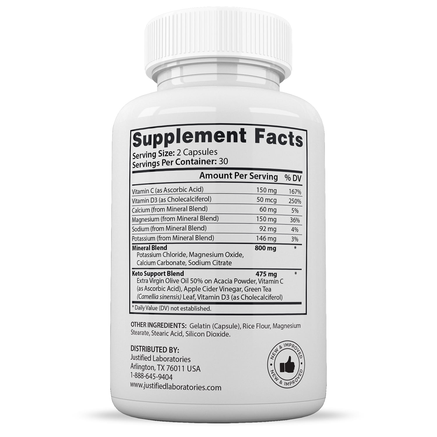 (2 Pack) Go 90 Keto ACV Pills 1275mg Dietary Supplement 120 Capsules