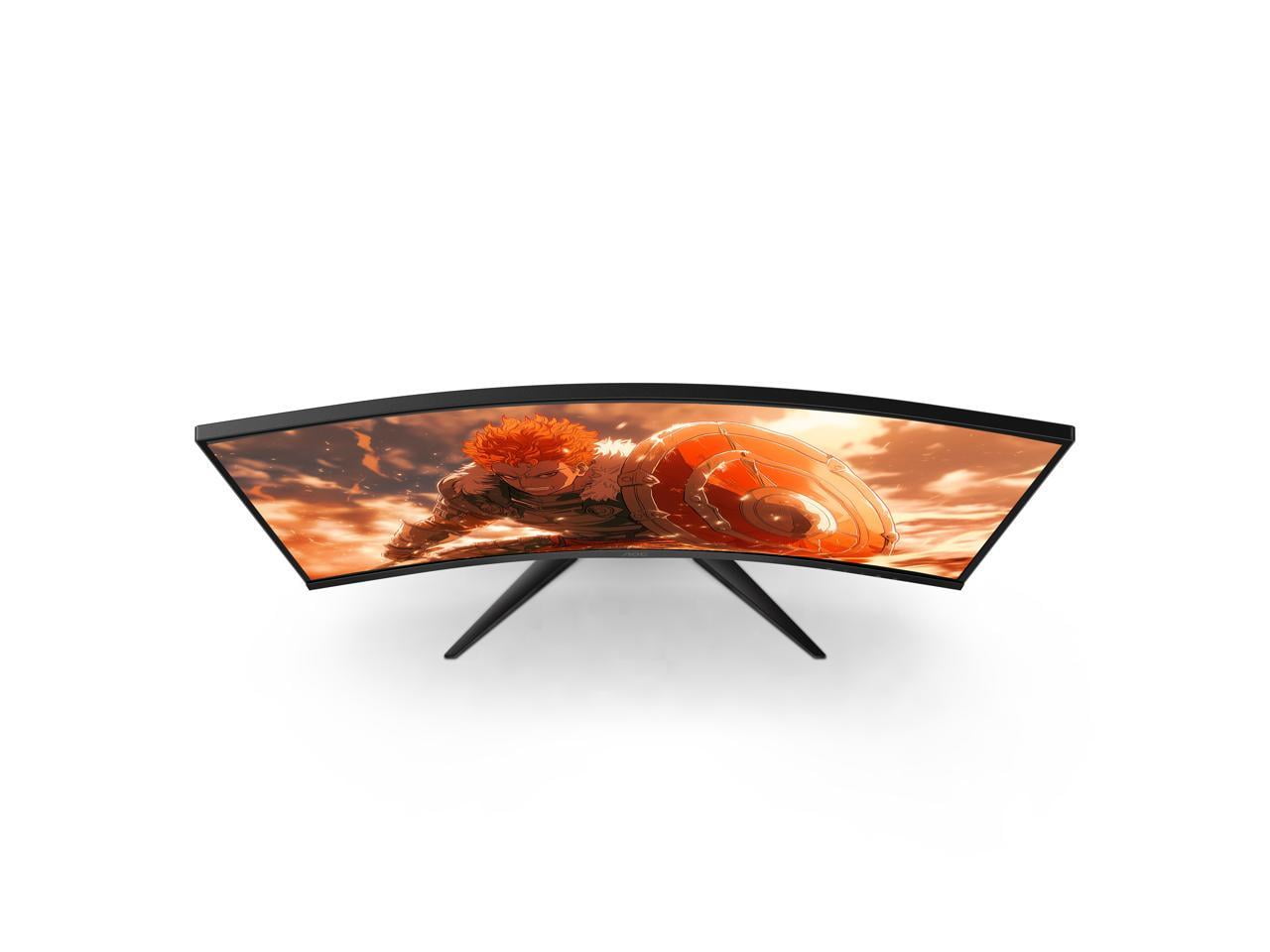 AOC C32G2ZE 32" Curved Frameless Gaming Monitor, Full HD 1920x1080, VA, 0.5ms 240Hz, AMD FreeSync Premium, DP/HDMI/VGA, VESA, 3-3-1 Re-Spawned Program