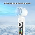 thumbnail image 6 of Ice Cool Neck Fan 4000mAh Long Lasting USB C Rechargeable Ergonomic Wearable Fan Adjustable For Sports Study, 6 of 8