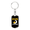 Dog Tag with Swivel Keychain (Gold), variant on Bitcoin to The Moon Crypto Dog Tag Keychain Stainless Steel Silver Tone or Gold Tone