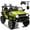 Green, variant on 24 Volt Ride on Toys Ride on Truck Car with Remote Control, 2 Seater 400W Kids Powered Ride Ons Spring Suspension, 3 Speed, Bluetooth Music, Pink