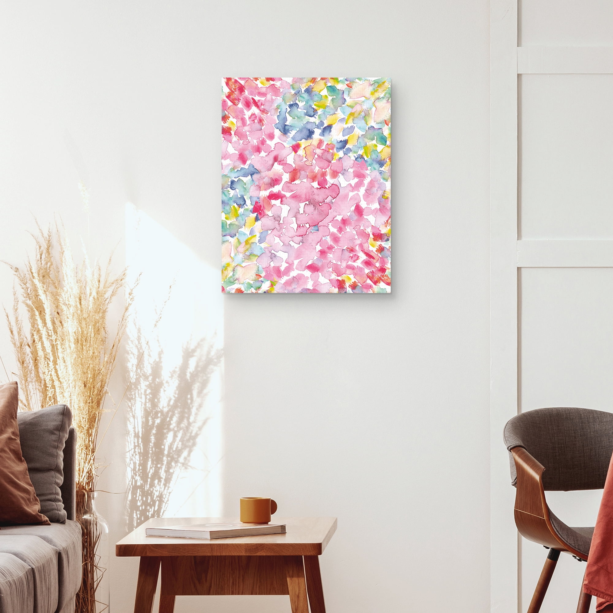 Dancing Shapes by Willowbrook Fine Art Canvas Art Print