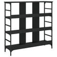 thumbnail image 6 of vidaXL Sideboard Black 40.2"x12.6"x28.9" Engineered Wood, 6 of 9